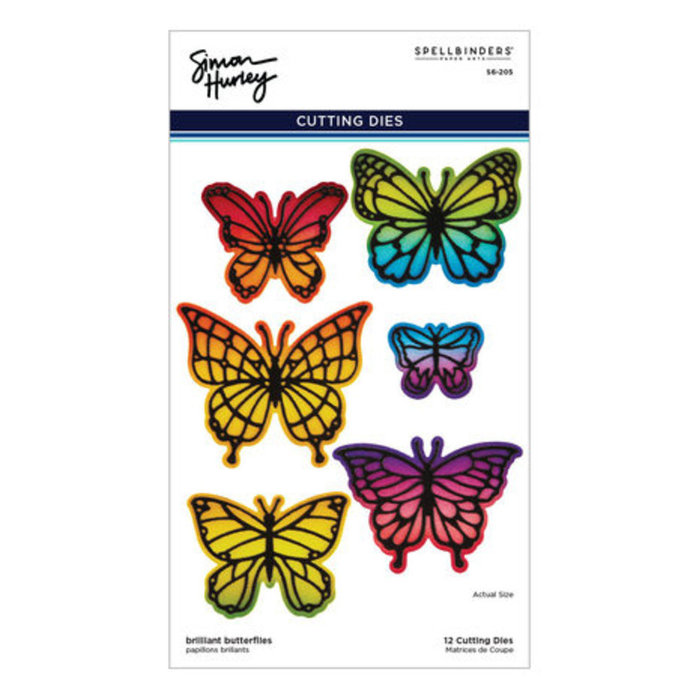 Spellbinders Metamorphosis Brilliant Butterflies Dies (S6-205) Spellbinders Metamorphosis Brilliant Butterflies Dies (S6-205)