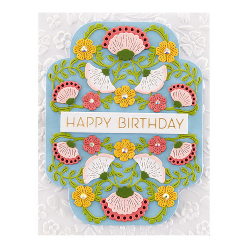 Spellbinders Four Petal Bloom Reflection Dies (S4-1263) Spellbinders Four Petal Bloom Reflection Dies (S4-1263)