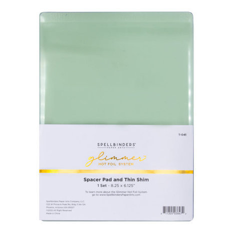 Spellbinders Glimmer Machine Spacer Pad & Thin Shim (T-041) Spellbinders Glimmer Machine Spacer Pad & Thin Shim (T-041)