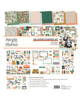 Simple Stories My Story 12x12 Inch Collector's Essential Kit (19329) Simple Stories My Story 12x12 Inch Collector's Essential Kit (19329)