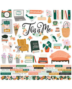 Simple Stories My Story Cardstock Stickers (19301)