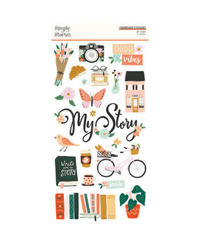 Simple Stories My Story Chipboard Stickers (19316) Simple Stories My Story Chipboard Stickers (19316)