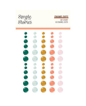 Simple Stories My Story Enamel Dots (19324) Simple Stories My Story Enamel Dots (19324)