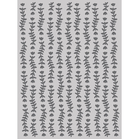 Simple Stories My Story Stencil Floral Vines (19326) Simple Stories My Story Stencil Floral Vines (19326)