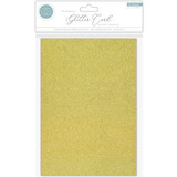 Craft Consortium The Essential Glitter Card A4 Gold (CCEGC002)