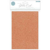 Craft Consortium The Essential Glitter Card A4 Copper (CCEGC005)