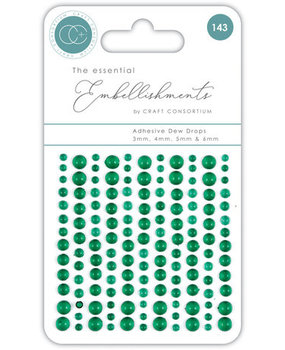Craft Consortium The Essential Adhesive Dew Drops Green (CEDROP006)*