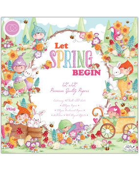 Craft Consortium Let Spring Begin 12x12 Inch Paper Pad (CCPPAD041) Craft Consortium Let Spring Begin 12x12 Inch Paper Pad (CCPPAD041)