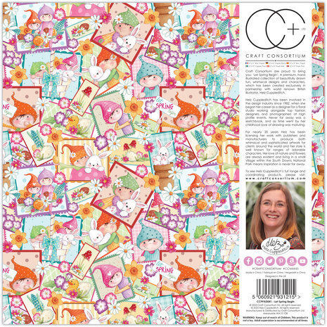 Craft Consortium Let Spring Begin 12x12 Inch Paper Pad (CCPPAD041) Craft Consortium Let Spring Begin 12x12 Inch Paper Pad (CCPPAD041)