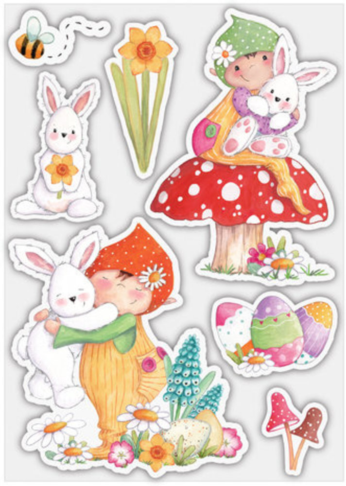 Craft Consortium Let Spring Begin Clear Stamps Bunny (CCSTMP087) Craft Consortium Let Spring Begin Clear Stamps Bunny (CCSTMP087)