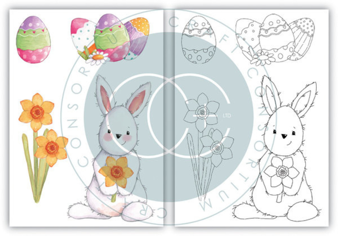 Craft Consortium Let Spring Begin A6 Premium Marker Pad (CCPPAD041D)