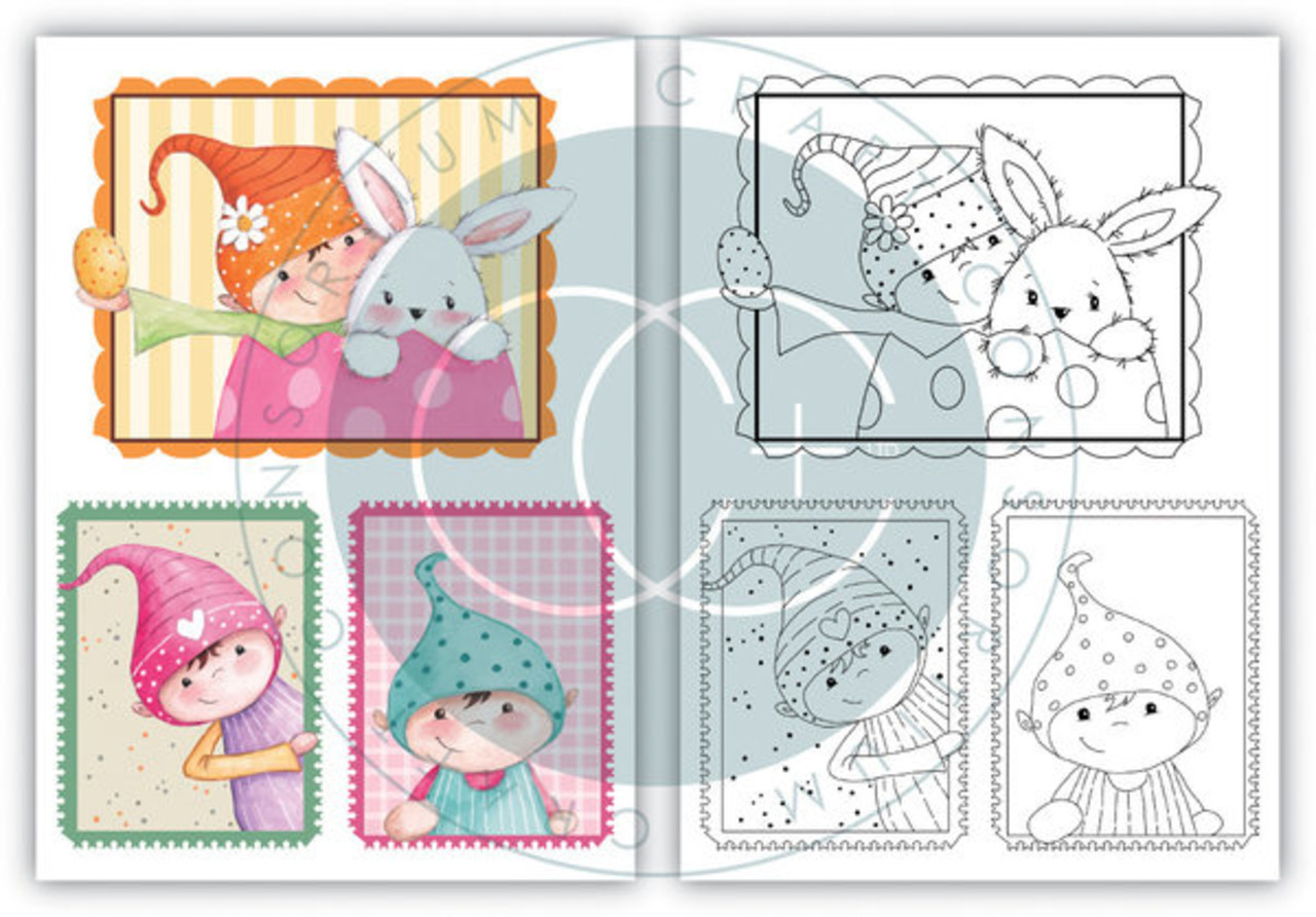 Craft Consortium Let Spring Begin A6 Premium Marker Pad (CCPPAD041D)