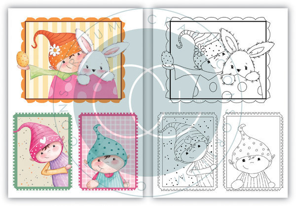 Craft Consortium Let Spring Begin A6 Premium Marker Pad (CCPPAD041D)