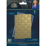 Crafter's Companion The Roaring Twenties 3D Embossing Folder Floral Deco (S-TRT-3D-EF4-FLDE)