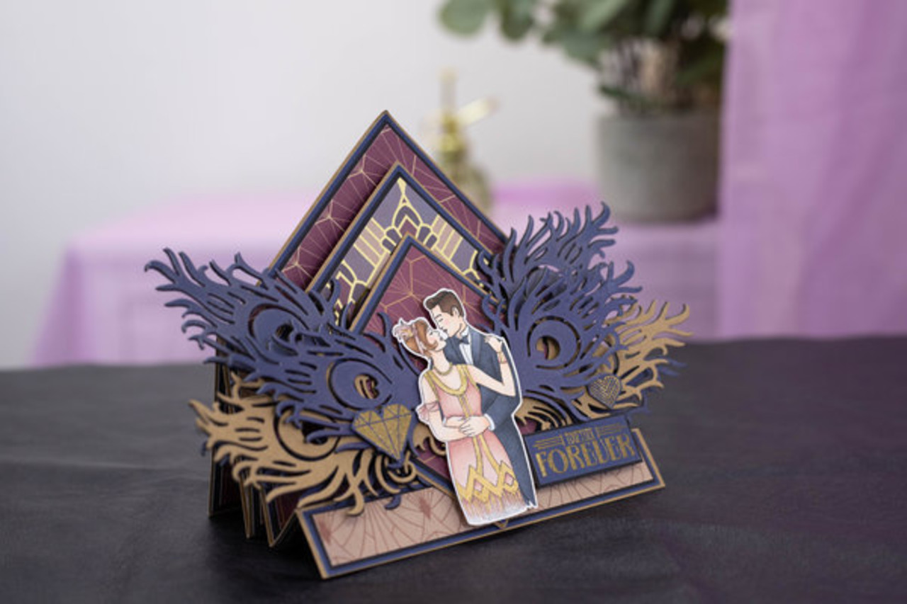 Crafter's Companion The Roaring Twenties Clear Stamp Together Forever (S-TRT-CA-ST-TOFO) Crafter's Companion The Roaring Twenties Clear Stamp Together Forever (S-TRT-CA-ST-TOFO)