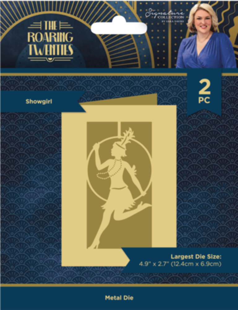 Crafter's Companion The Roaring Twenties Showgirl Die (S-TRT-MD-CAD-SHOW)