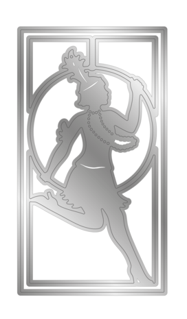 Crafter's Companion The Roaring Twenties Showgirl Die (S-TRT-MD-CAD-SHOW)
