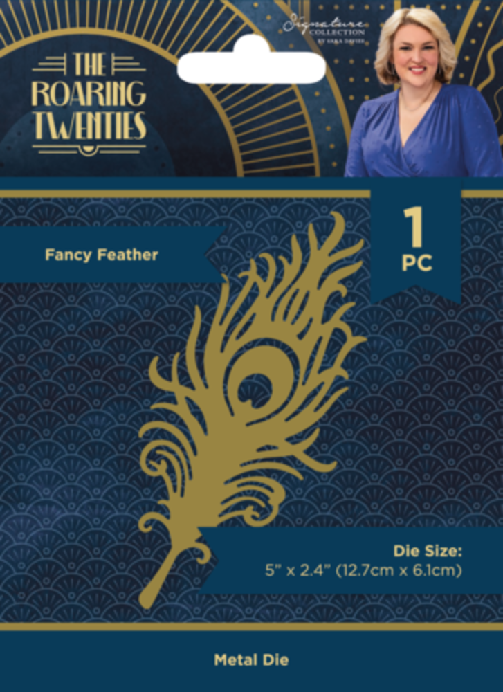 Crafter's Companion The Roaring Twenties Fancy Feather Die (S-TRT-MD-FAFE)