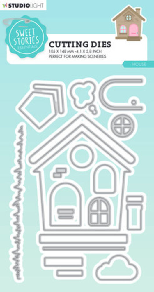 Studio Light Sweet Stories Snijmal House (SL-SS-CD512) Studio Light Sweet Stories Snijmal House (SL-SS-CD512)