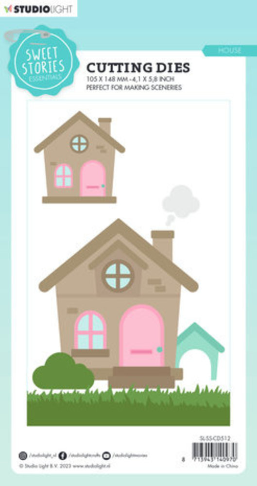 Studio Light Sweet Stories Snijmal House (SL-SS-CD512) Studio Light Sweet Stories Snijmal House (SL-SS-CD512)