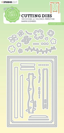 Studio Light Sweet Stories Snijmal Flowery Swing (SL-SS-CD509)