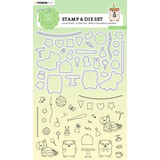 Studio Light Sweet Stories Stamp & Die Tea Party (SL-SS-SCD56)