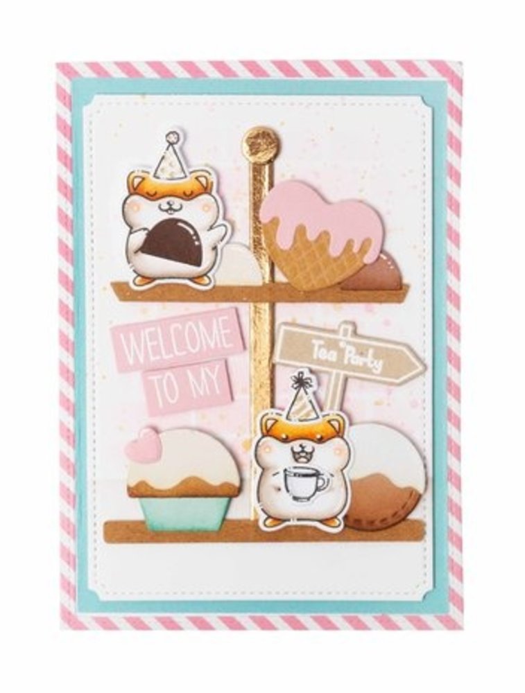 Studio Light Sweet Stories Stamp & Die Tea Party (SL-SS-SCD56)