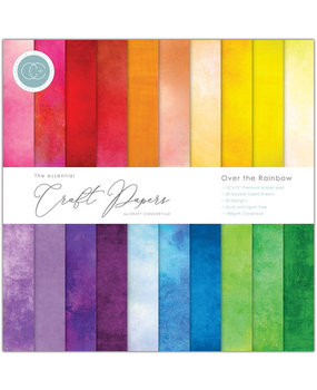 Craft Consortium Essential Craft Papers 12x12 Inch Paper Pad Over the Rainbow (CCEPAD026) Craft Consortium Essential Craft Papers 12x12 Inch Paper Pad Over the Rainbow (CCEPAD026)