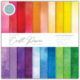 Craft Consortium Essential Craft Papers 6x6 Inch Paper Pad Over the Rainbow (CCEPAD026B)