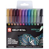 SAKURA Gelly Roll Gelpen Set Metallic Shiny (POXPGBMET12)