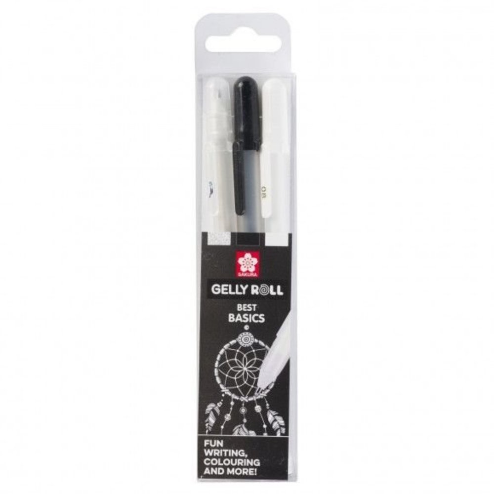 SAKURA Gelly Roll Gelpen Best Basics (POXPGBMIX3B)
