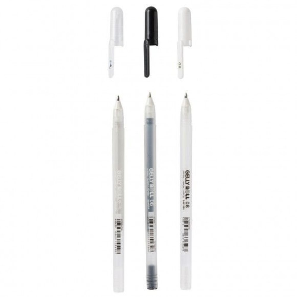 SAKURA Gelly Roll Gelpen Best Basics (POXPGBMIX3B)