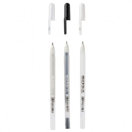 SAKURA Gelly Roll Gelpen Best Basics (POXPGBMIX3B)