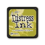 Ranger Distress Mini Ink Pad Crushed Olive (TDP39914)