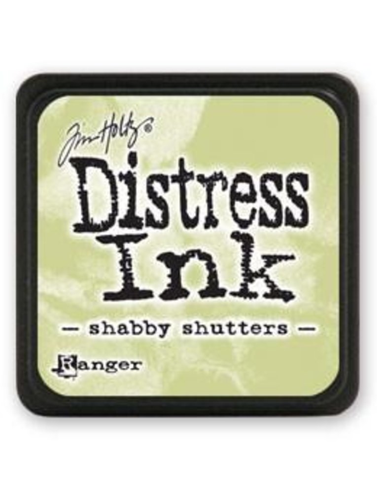 Ranger Distress Mini Ink Pad Shabby Shutters (TDP40163) Ranger Distress Mini Ink Pad Shabby Shutters (TDP40163)