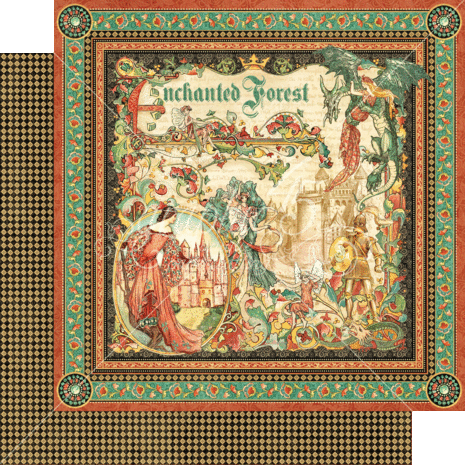Graphic 45 Enchanted Forest 12x12 Inch Deluxe Collector's Edition (4502569) Graphic 45 Enchanted Forest 12x12 Inch Deluxe Collector's Edition (4502569)