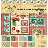 Graphic 45 Life's a Bowl of Cherries 12x12 Inch Collection Pack (4502581)