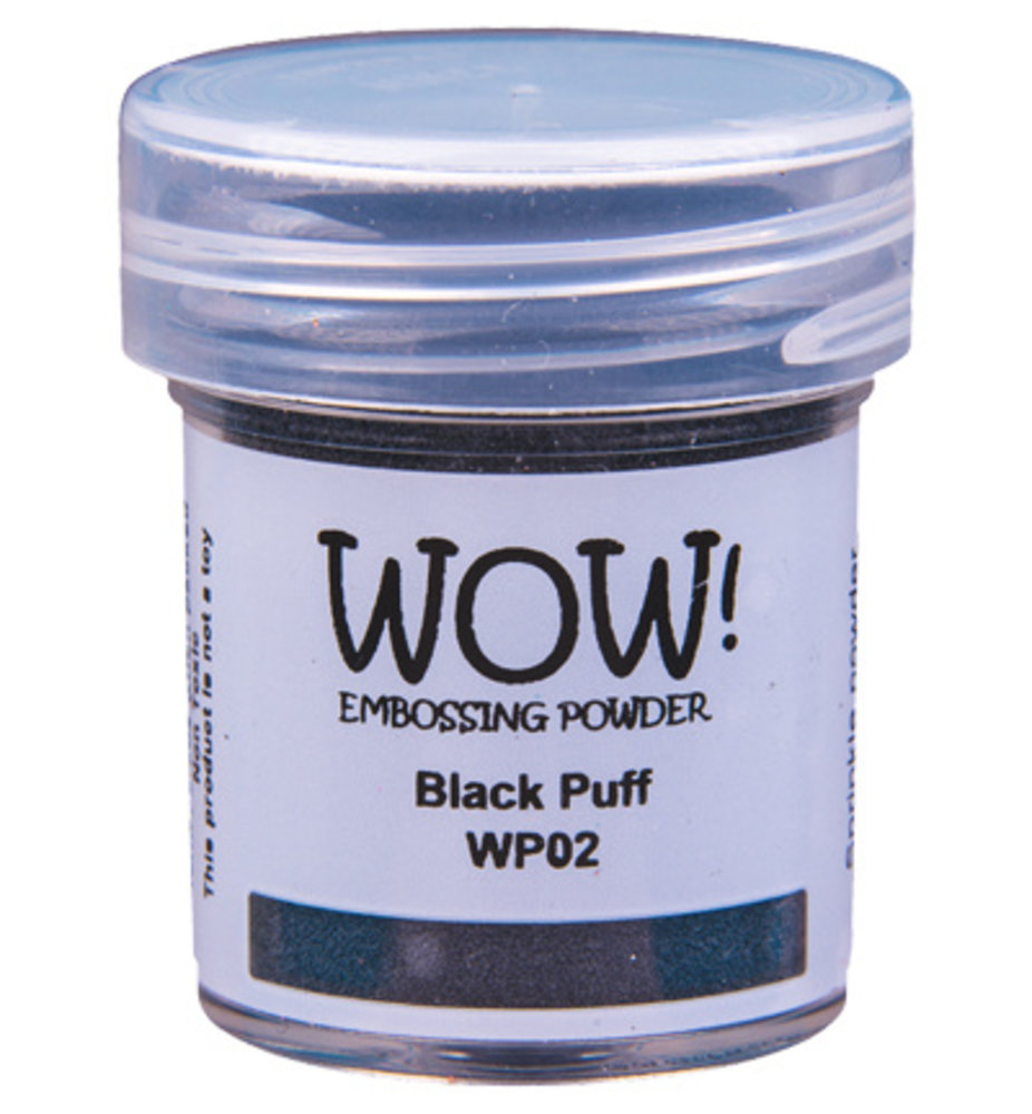 WOW! Black Puff Embossing Powder (WP02) WOW! Black Puff Embossing Powder (WP02)