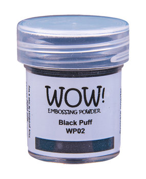 WOW! Black Puff Embossing Powder (WP02) WOW! Black Puff Embossing Powder (WP02)