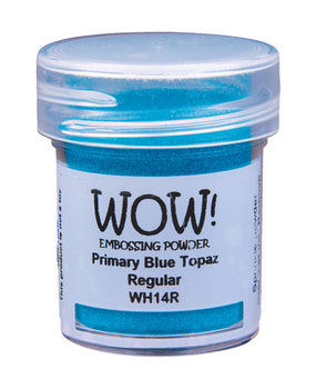 WOW! Primary Blue Topaz Regular Embossing Powder (WH14R)