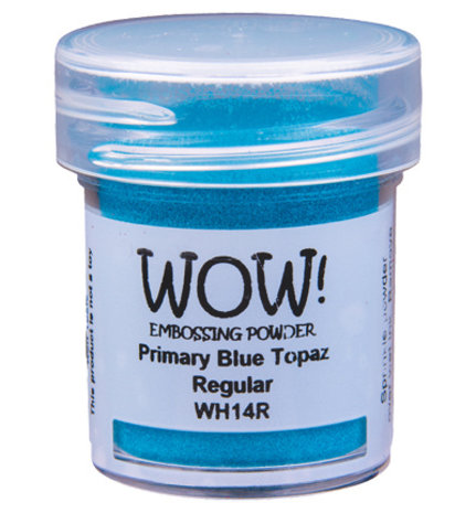WOW! Primary Blue Topaz Regular Embossing Powder (WH14R)