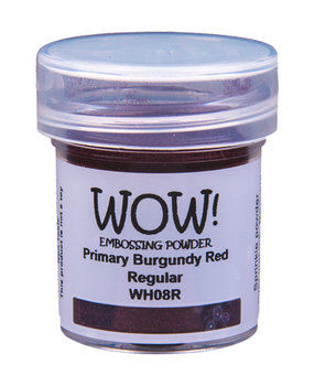 WOW! Primary Burgundy Red Embossing Powder (WH08R) WOW! Primary Burgundy Red Embossing Powder (WH08R)