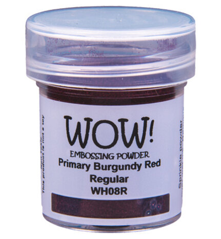 WOW! Primary Burgundy Red Embossing Powder (WH08R) WOW! Primary Burgundy Red Embossing Powder (WH08R)