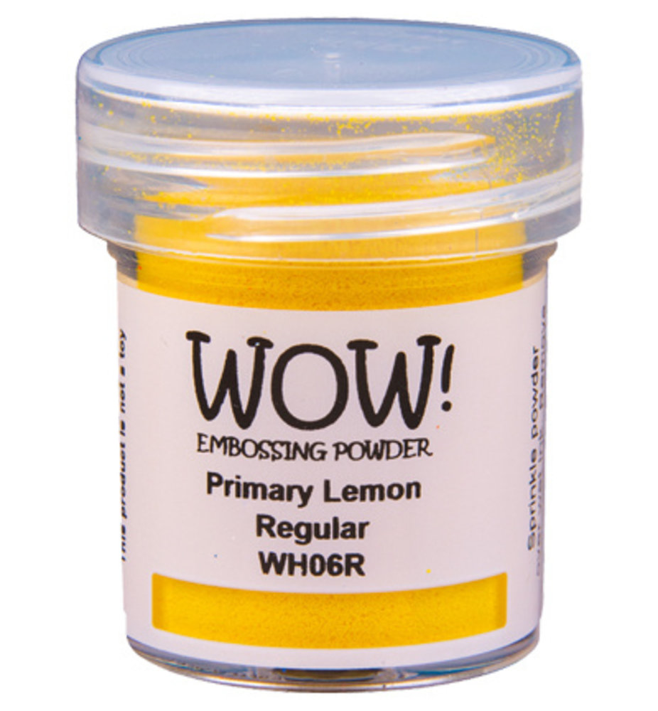 WOW! Primary Lemon Embossing Powder (WH06R) WOW! Primary Lemon Embossing Powder (WH06R)