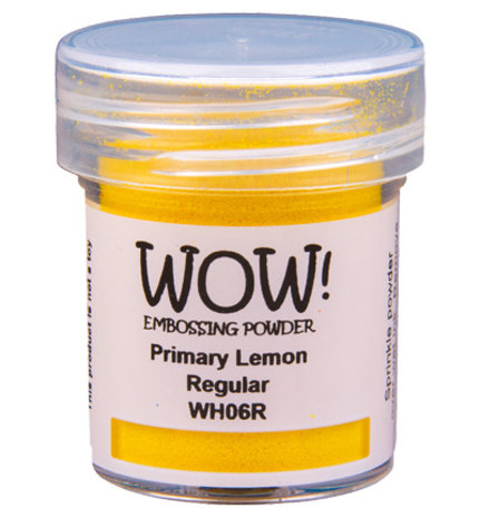 WOW! Primary Lemon Embossing Powder (WH06R) WOW! Primary Lemon Embossing Powder (WH06R)