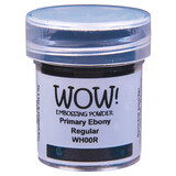 WOW! Primary Ebony Regular Embossing Powder (WH00R)