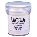 WOW! White Pearl Super Fine Pearlescent Embossing Powder (WE10SF)