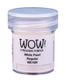 WOW! White Pearl Pearlescent Embossing Powder (WE10R) WOW! White Pearl Pearlescent Embossing Powder (WE10R)