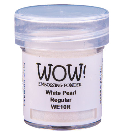 WOW! White Pearl Pearlescent Embossing Powder (WE10R) WOW! White Pearl Pearlescent Embossing Powder (WE10R)