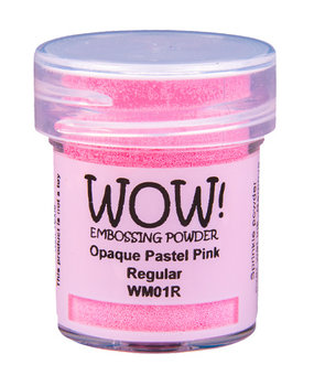 WOW! Opaque Pastel Pink Embossing Powder (WM01R) WOW! Opaque Pastel Pink Embossing Powder (WM01R)